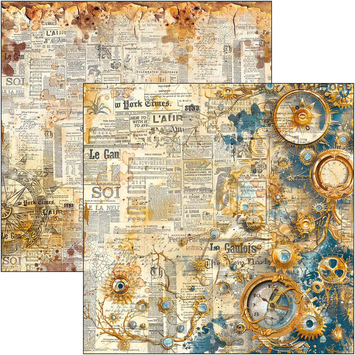 Ciao Bella - Espirit de Voyage - Paper Pad - 8 x 8"