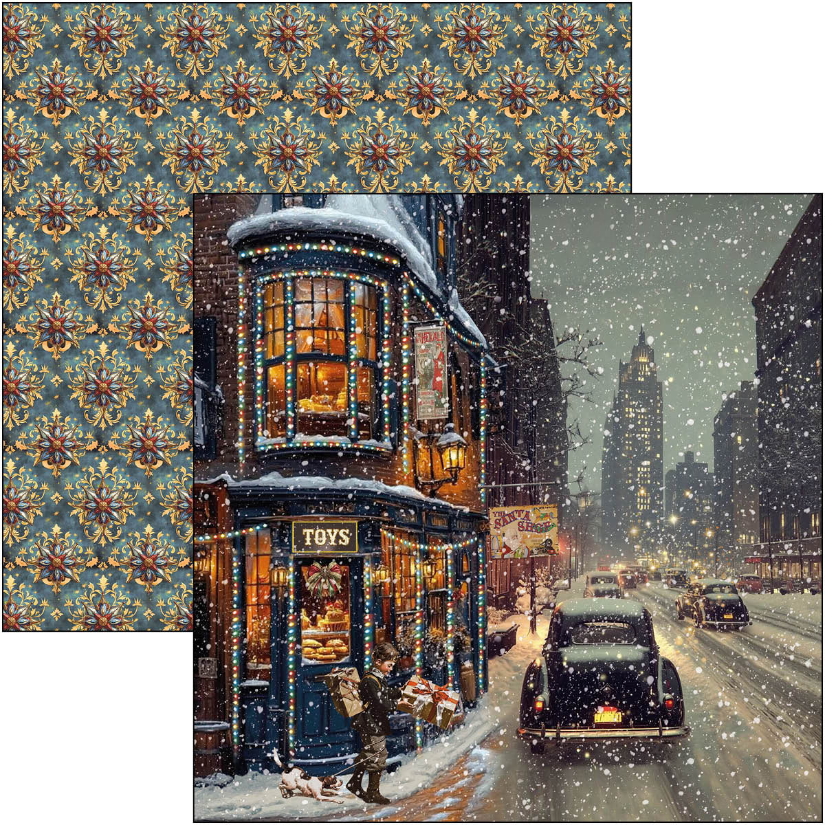 Ciao Bella - Toy Shop - Paper Pad - 8 x 8"