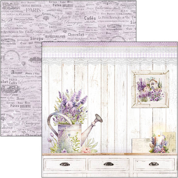 Ciao Bella - Morning in Provence - Paper Pack  (12 ark)  12 x 12"