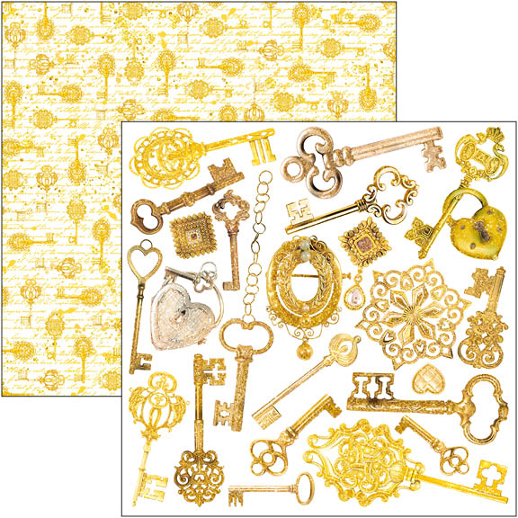 Ciao Bella - Ethereal - Fussy Cut Paper Pad - 6 x 6"