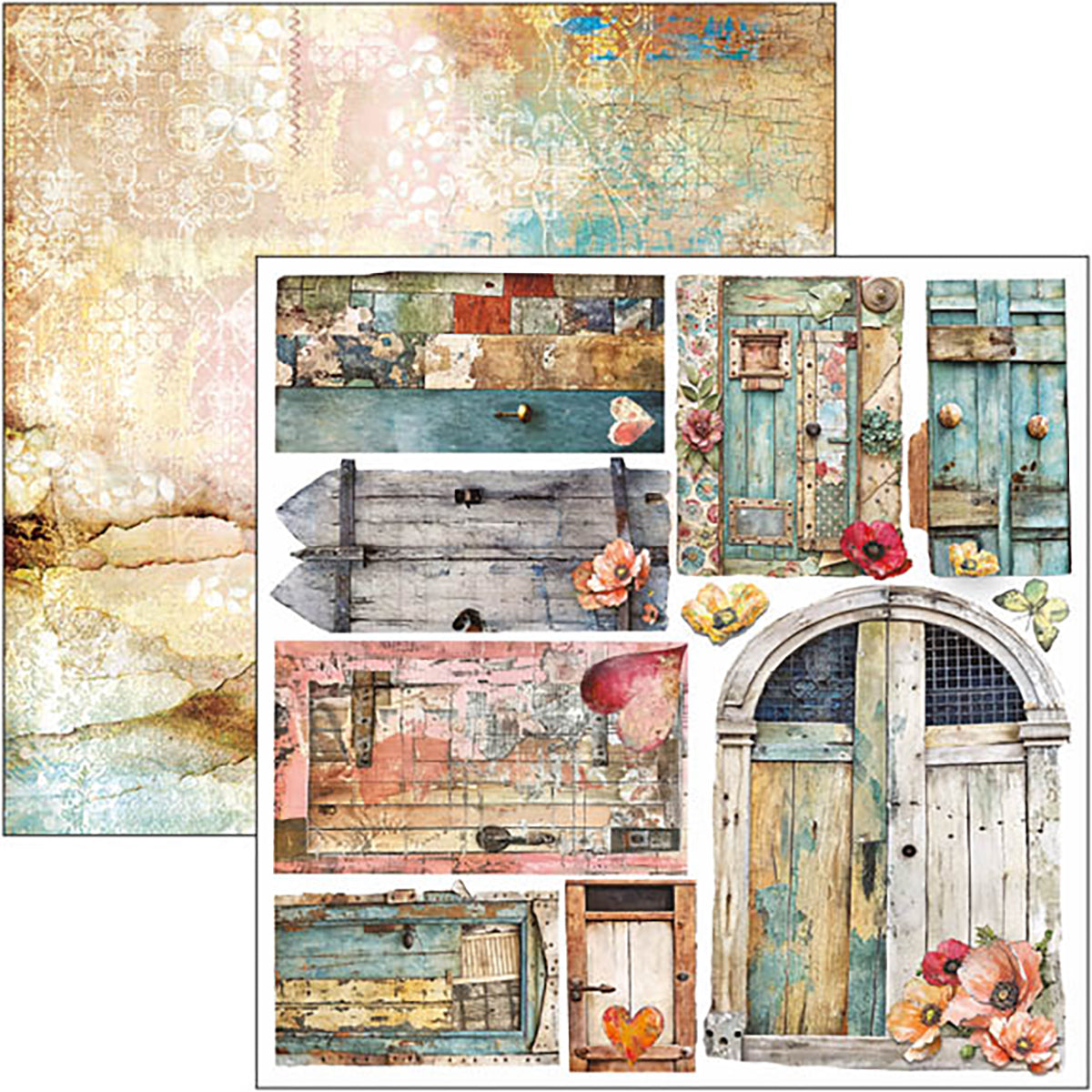 Ciao Bella - Majestic Dream - Fussy Cut Paper Pad - 6 x 6"