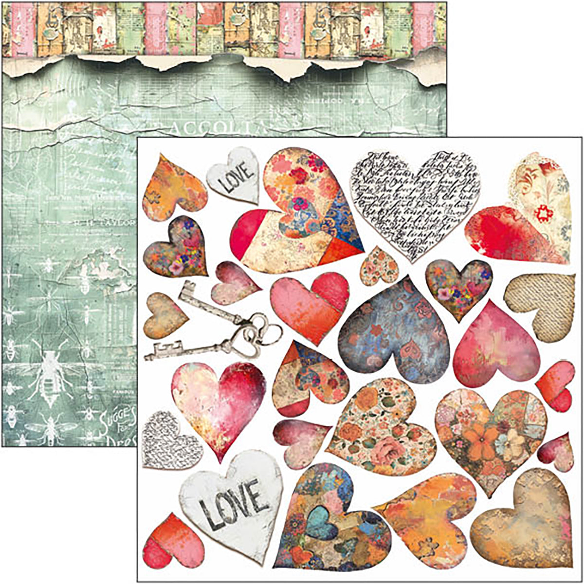 Ciao Bella - Majestic Dream - Fussy Cut Paper Pad - 6 x 6"