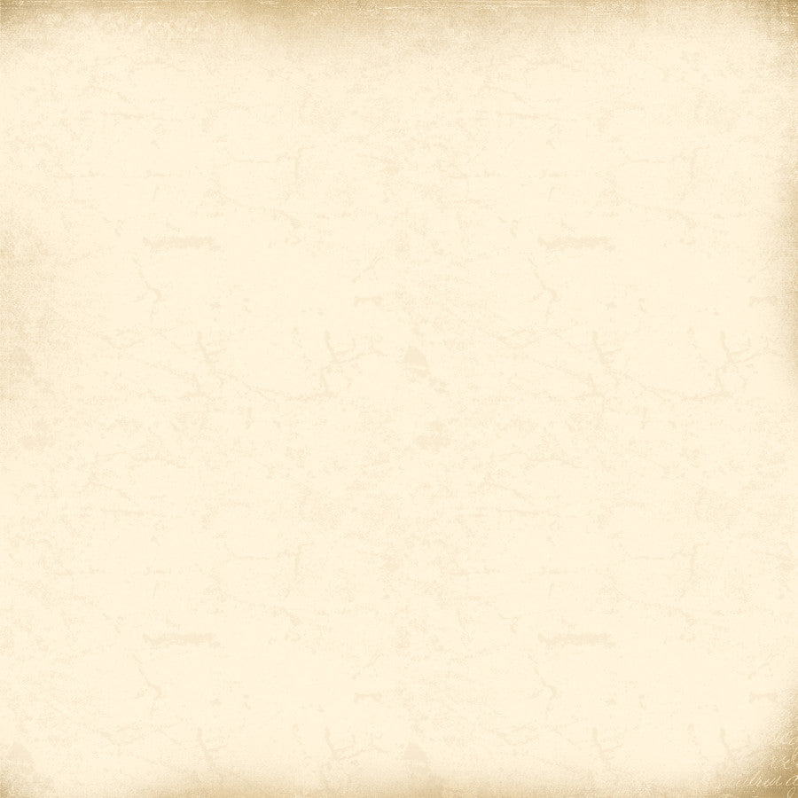 Carta Bella - A Vintage Christmas - Dark Green / Cream solid paper - 12x12"