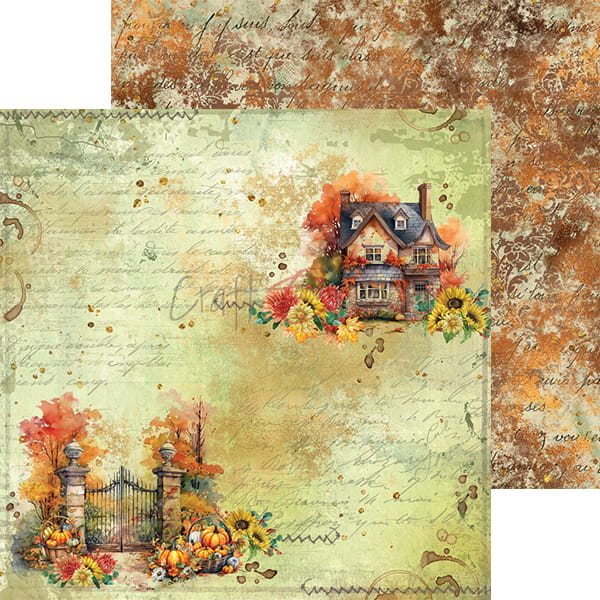 Craft O'Clock - Autumn Beauty - Paper Pack - 8x8"