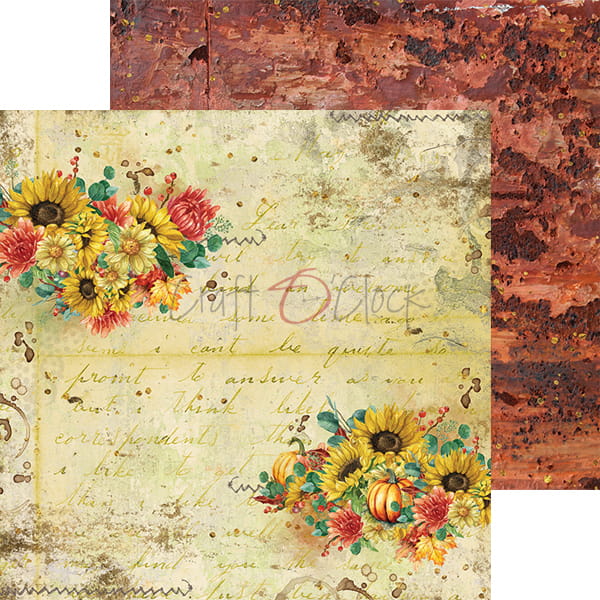Craft O'Clock - Autumn Beauty - Paper Pack -  6 x 6"