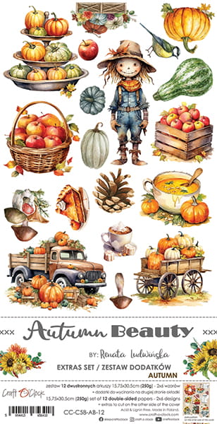 Craft O'Clock - Autumn Beauty - Extras Set - Autumn