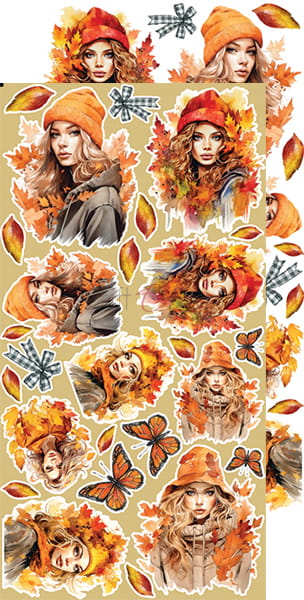 Craft O'Clock - Autumn Beauty -  Extras Set - Women