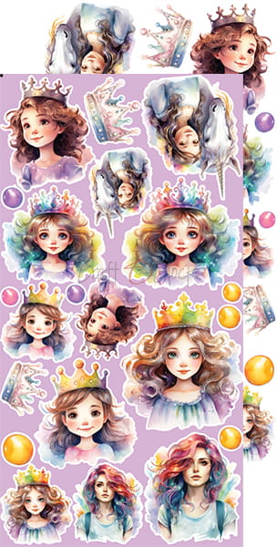 Craft O'Clock - Unicorn Sweet - Extras Set - Unicorns & Girls