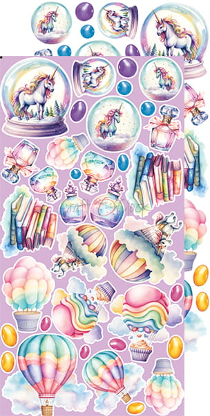 Craft O'Clock - Unicorn Sweet - Extras Set - Unicorns & Girls