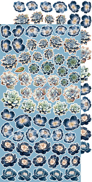 Craft O'Clock - Lovely when you read - Extras Set - Flowers & More