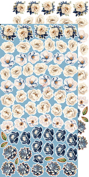 Craft O'Clock - Lovely when you read - Extras Set - Flowers & More