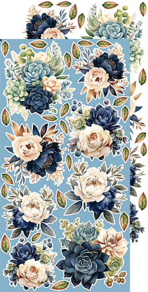 Craft O'Clock - Lovely when you read - Extras Set - Flowers & More