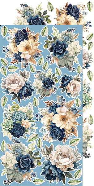 Craft O'Clock - Lovely when you read - Extras Set - Flowers & More