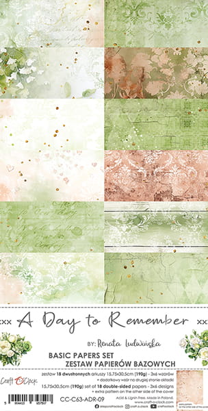 Craft O'Clock - A Day To Remember! - Basic Papers