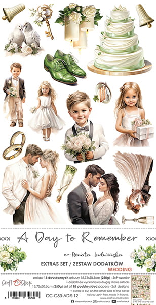 Craft O'Clock - A Day To Remember -  Extras Set Wedding