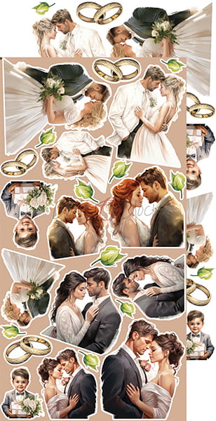 Craft O'Clock - A Day To Remember -  Extras Set Wedding