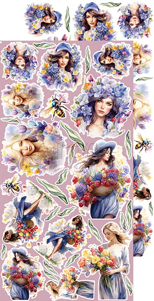 Craft O'Clock - Tulip Love - Extras Set - Tulip