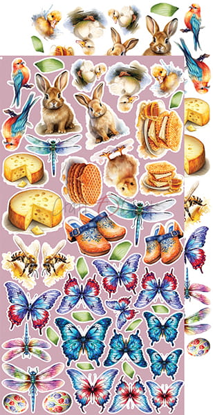 Craft O'Clock - Tulip Love - Extras Set - Tulip