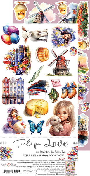 Craft O'Clock - Tulip Love - Extras Set - Tulip