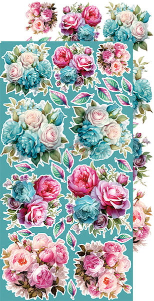 Craft O'Clock - Soulflowers - Extras Set - Flowers