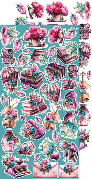 Craft O'Clock - Soulflowers - Extras Set - Flowers