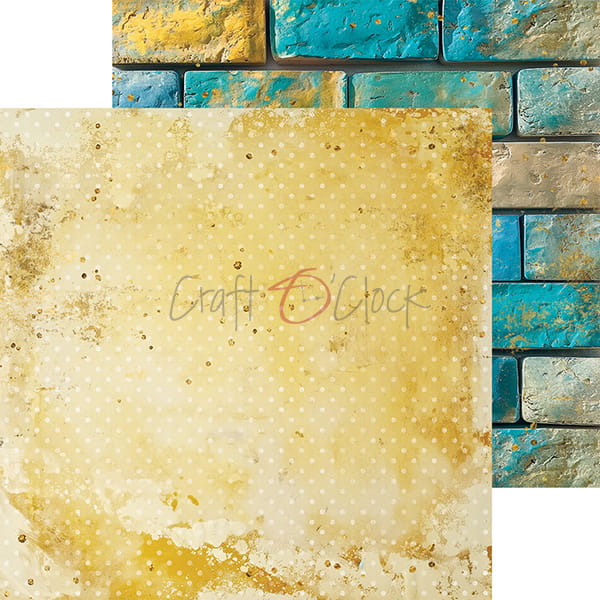 Craft O'Clock - Sunset mood - MIX Paper Pad - 8x8"