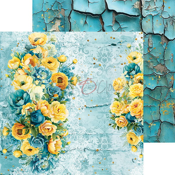 Craft O'Clock - Sunset mood - MIX Paper Pad - 8x8"