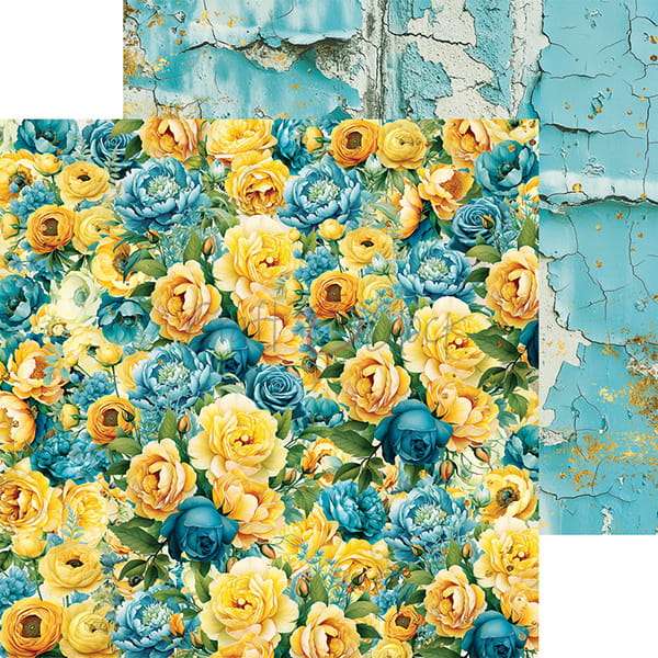 Craft O'Clock - Sunset mood - MIX Paper Pad - 8x8"