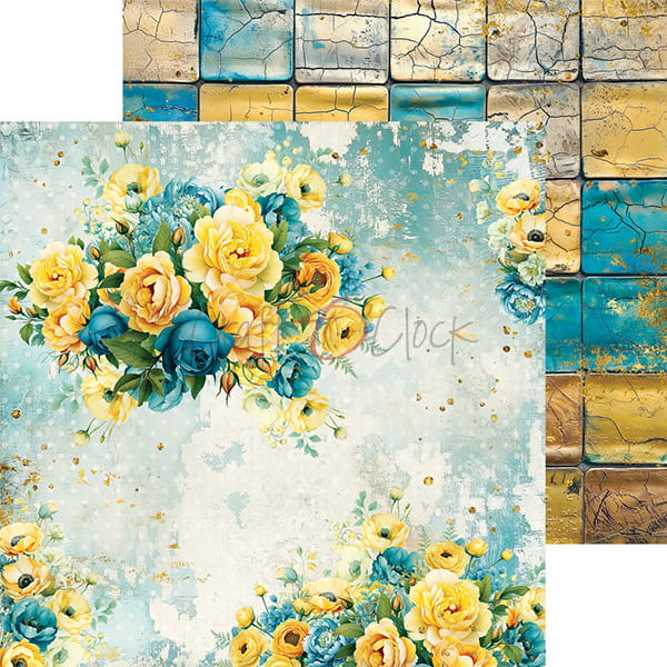 Craft O'Clock - Sunset mood - MIX Paper Pad - 8x8"