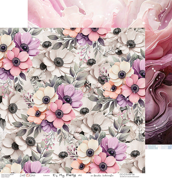 Craft O'Clock - It's my party - Paper Pack - 12 x 12"