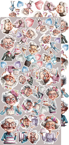 Craft O'Clock - It's my party - Extras Set - Mix