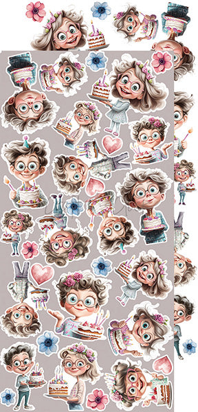 Craft O'Clock - It's my party - Extras Set - Mix