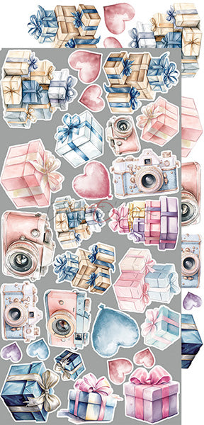 Craft O'Clock - It's my party - Extras Set - Mix