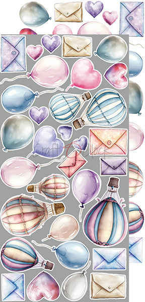 Craft O'Clock - It's my party - Extras Set - Mix