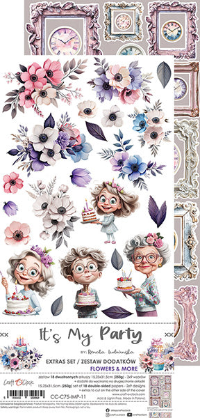 Craft O'Clock - It's my party - Extras Set - Mix