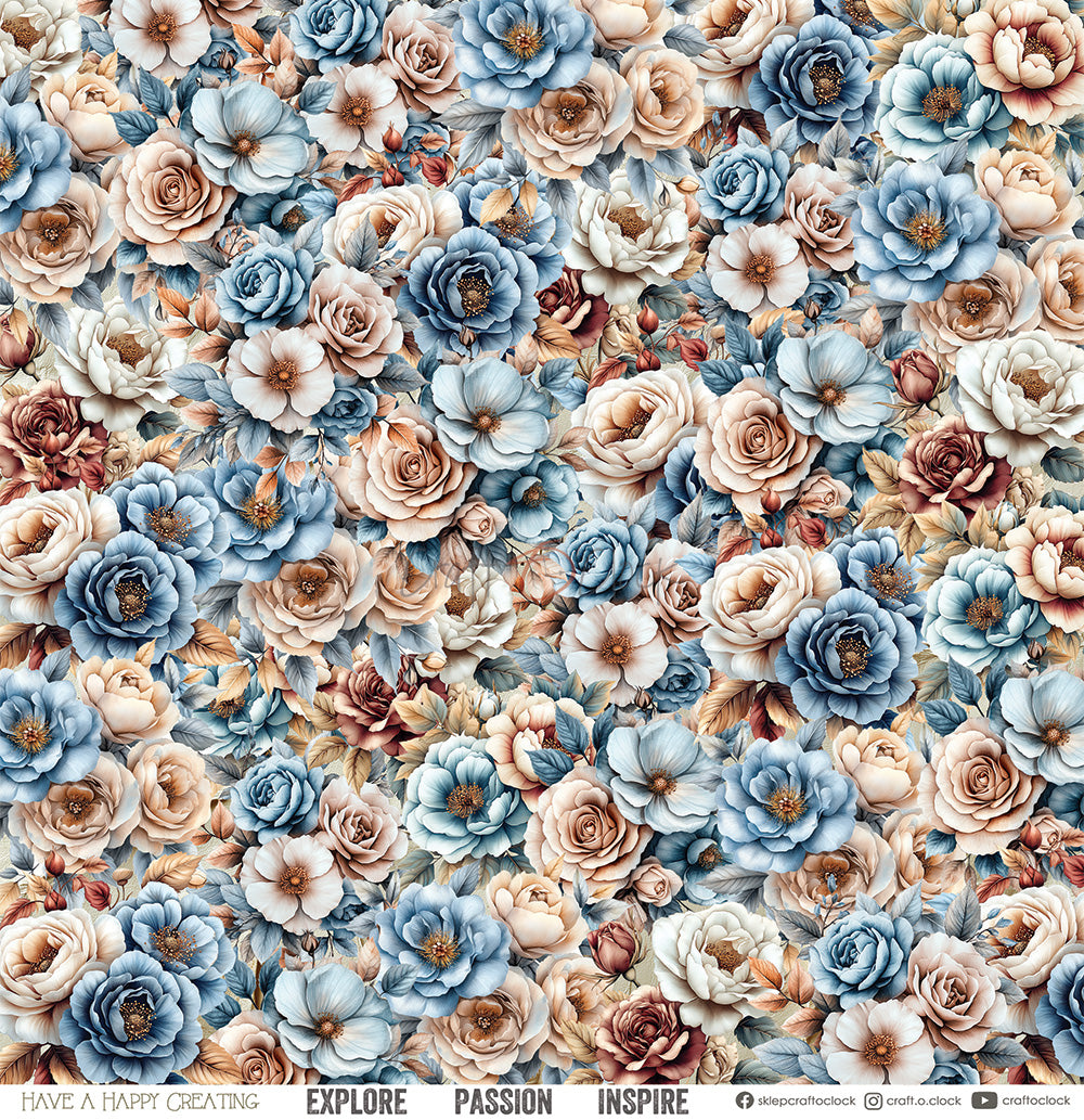 Craft O'Clock - Mindfulness time - Paper Pack - 12 x 12"