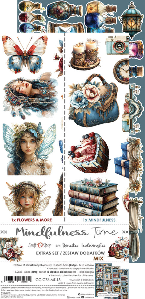 Craft O'Clock - Mindfulness time - Extras Set - Mix