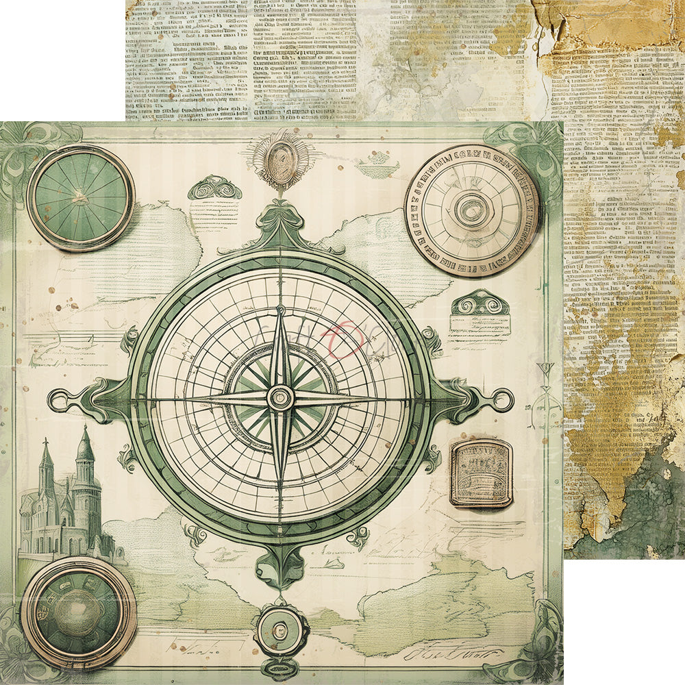 Craft O'Clock - Summer Adventures - Extras Set - MIX - 8x8"