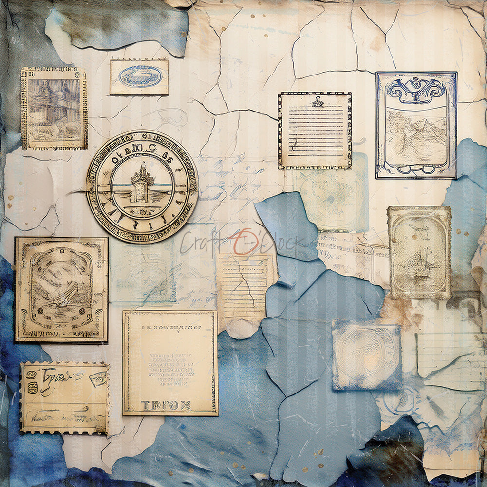 Craft O'Clock - Summer Adventures - Extras Set - MIX - 8x8"