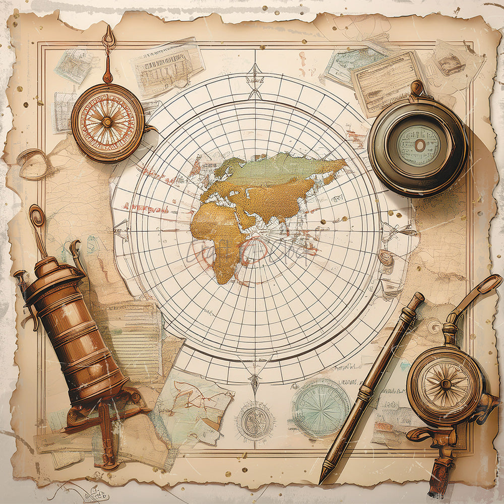 Craft O'Clock - Summer Adventures - Extras Set - MIX - 8x8"