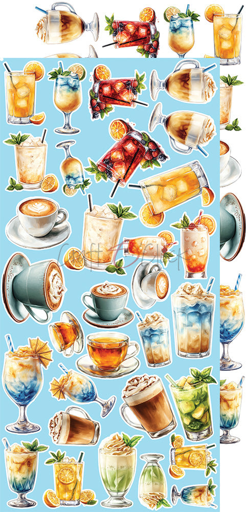 Craft O'Clock - Summer Adventures - Extras Set - Chill