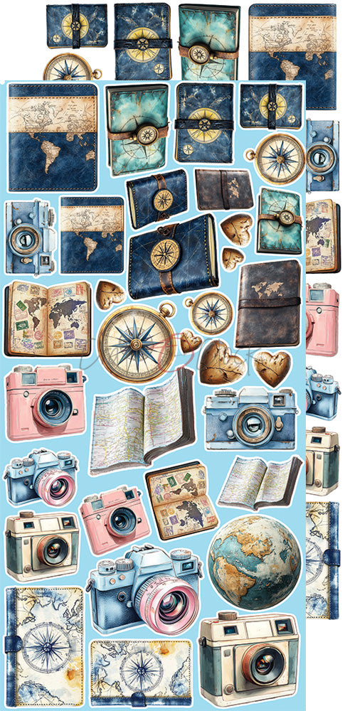 Craft O'Clock - Summer Adventures - Extras Set - Chill