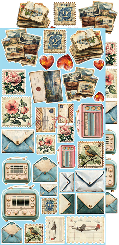 Craft O'Clock - Summer Adventures - Extras Set - Chill