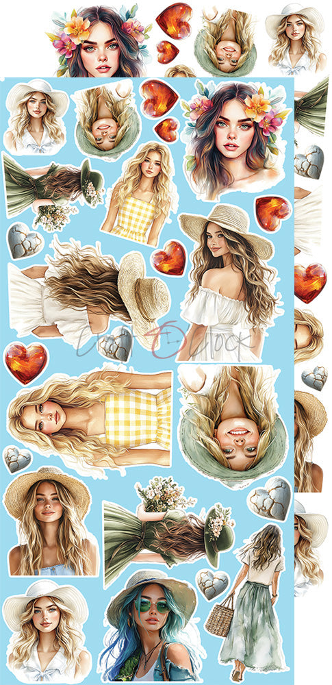 Craft O'Clock - Summer Adventures - Extras Set - Chill