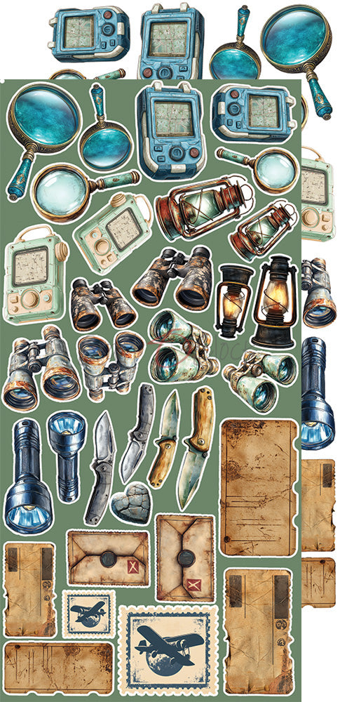 Craft O'Clock - Summer Adventures - Extras Set - Trip