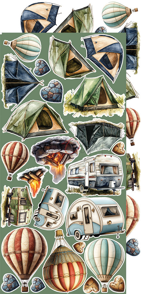 Craft O'Clock - Summer Adventures - Extras Set - Trip