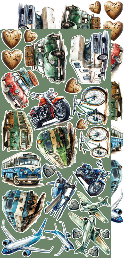 Craft O'Clock - Summer Adventures - Extras Set - Trip