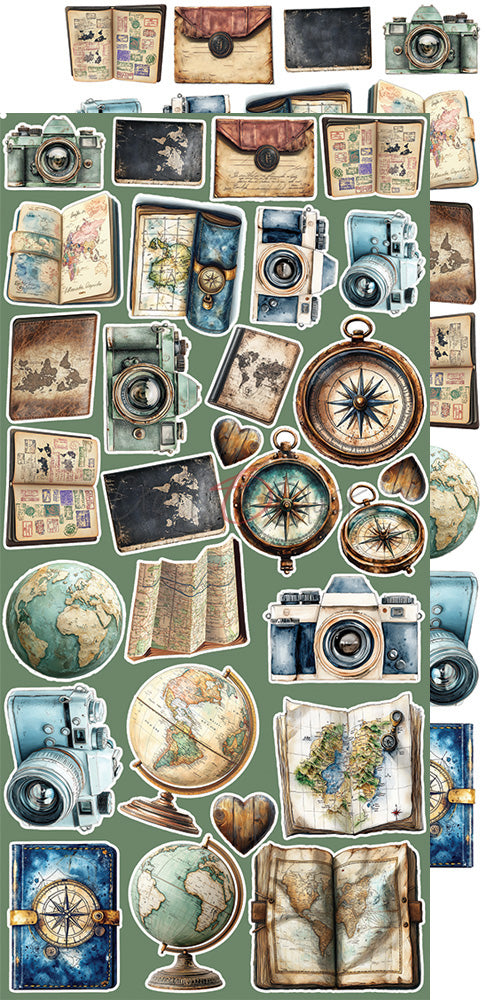 Craft O'Clock - Summer Adventures - Extras Set - Trip