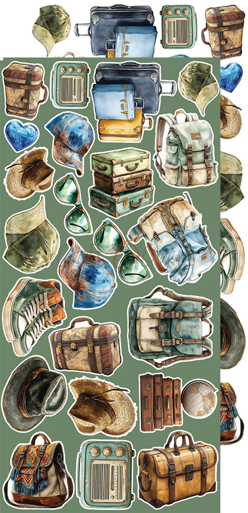 Craft O'Clock - Summer Adventures - Extras Set - Trip