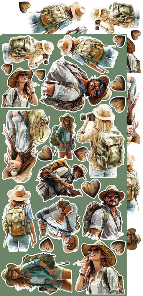 Craft O'Clock - Summer Adventures - Extras Set - Trip